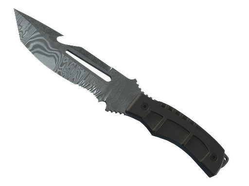 ★ StatTrak™ Survival Knife | Damascus Steel (Battle-Scarred)