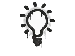 Lightbulb (Shark White)