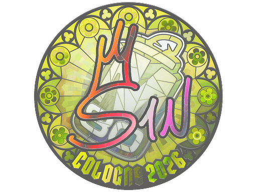 Sticker | s1n (Holo) | Cologne 2026