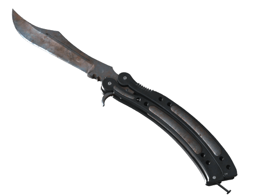 ★ Butterfly Knife | Rust Coat (Well-Worn)