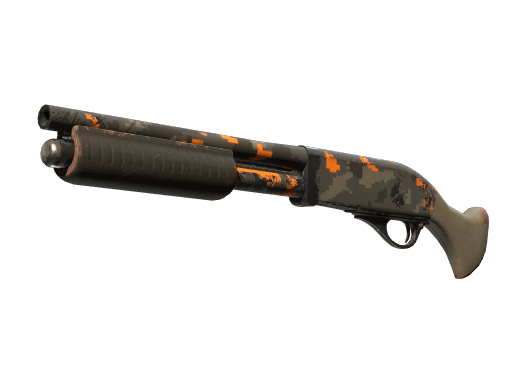 StatTrak™ Sawed-Off | Orange DDPAT (Field-Tested)
