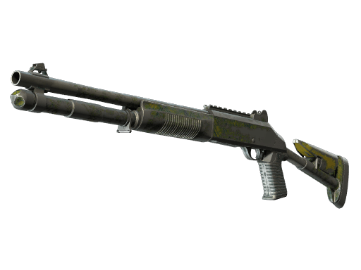 XM1014 | Banana Leaf (Battle-Scarred)