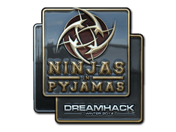 Sticker | Ninjas in Pyjamas (Foil) | DreamHack 2014