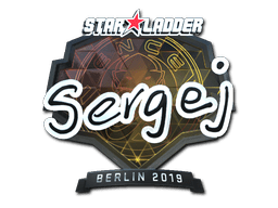 Sticker | sergej (Foil) | Berlin 2019