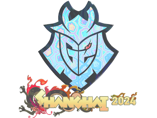 Sticker | G2 Esports (Holo) | Shanghai 2024