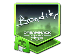 Sticker | bondik (Foil) | Cluj-Napoca 2015