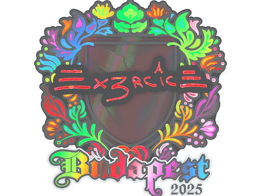 Sticker | Ex3rcice (Holo) | Budapest 2025