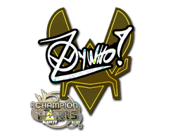Sticker | ZywOo (Glitter, Champion) | Paris 2023