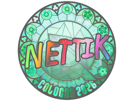 Sticker | nettik (Holo) | Cologne 2026