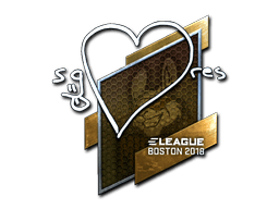 Sticker | seang@res (Foil) | Boston 2018