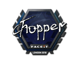 Sticker | chopper | London 2018