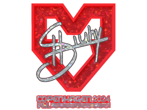 Sticker | siuhy (Glitter) | Copenhagen 2024