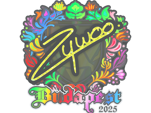 Sticker | ZywOo (Holo) | Budapest 2025