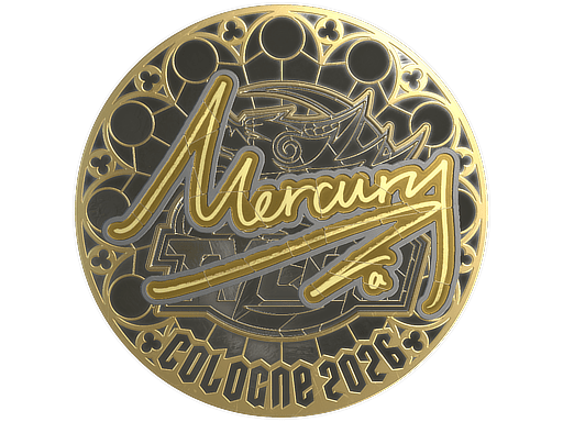 Sticker | Mercury (Gold) | Cologne 2026