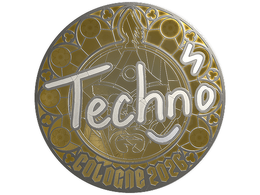 Sticker | Techno4K (Foil) | Cologne 2026