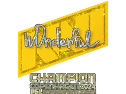 w0nderful (Glitter, Champion)