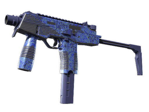 MP9 | Cobalt Paisley (Minimal Wear)