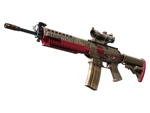 SG 553 | Berry Gel Coat (Minimal Wear)