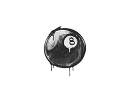 Sealed Graffiti | 8-Ball (Bazooka Pink)