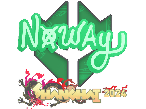 Sticker | noway | Shanghai 2024