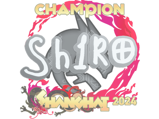Sticker | sh1ro (Champion) | Shanghai 2024