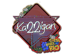 Sticker | karrigan (Glitter) | Rio 2022