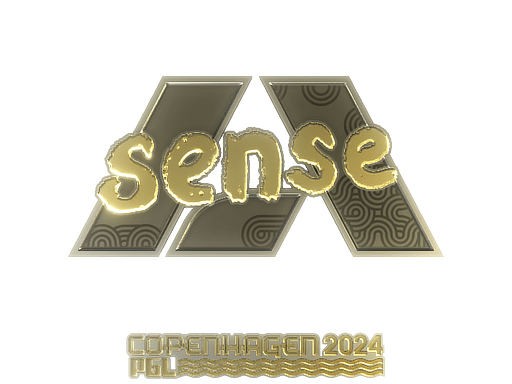 Sticker | sense (Gold) | Copenhagen 2024