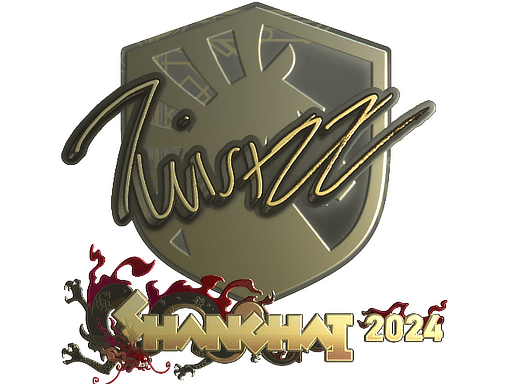 Sticker | Twistzz (Gold) | Shanghai 2024