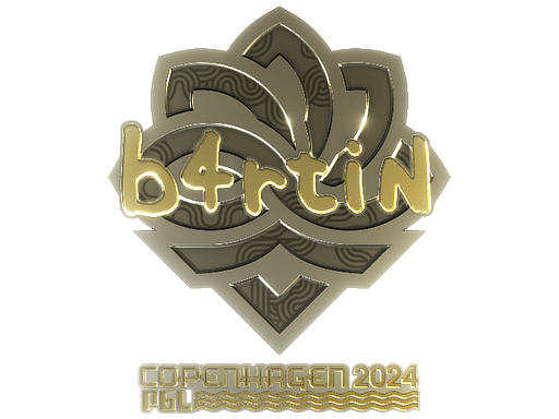 Sticker | b4rtiN (Gold) | Copenhagen 2024