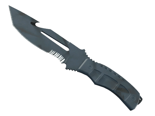 ★ StatTrak™ Survival Knife | Night Stripe (Field-Tested)