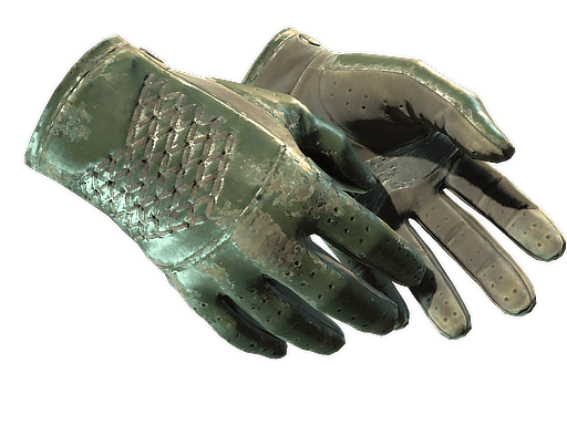 ★ Driver Gloves | Racing Green (Battle-Scarred)