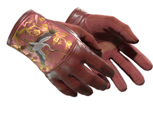 ★ Driver Gloves | Brocade Crane (Field-Tested)