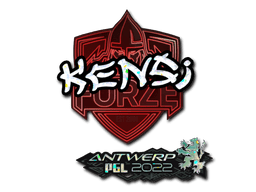 Sticker | KENSi (Glitter) | Antwerp 2022