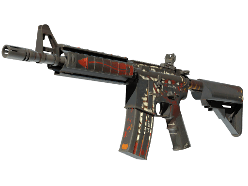 M4A4 | Hellfire (Battle-Scarred)