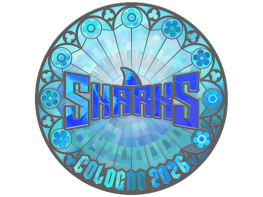Sticker | Sharks Esports (Holo) | Cologne 2026