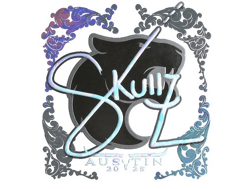 Sticker | skullz (Holo) | Austin 2025
