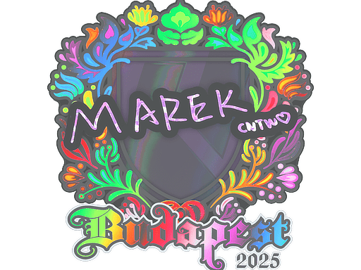 Sticker | Marek (Holo) | Budapest 2025