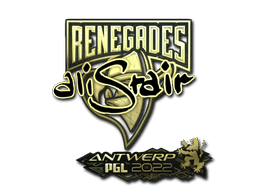 Sticker | aliStair (Gold) | Antwerp 2022
