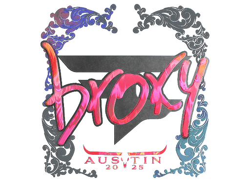 Sticker | broky (Holo) | Austin 2025