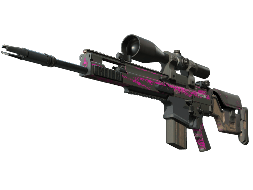 SCAR-20 | Splash Jam (Battle-Scarred)