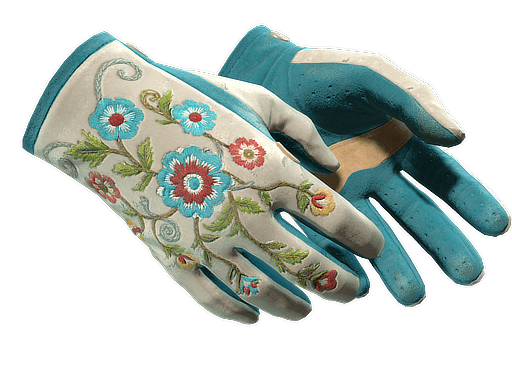 ★ Driver Gloves | Garden (Well-Worn)