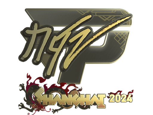 Sticker | NQZ (Gold) | Shanghai 2024