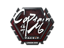 Sticker | captainMo | London 2018
