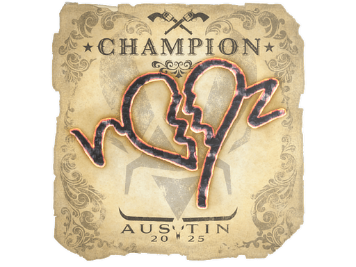 Sticker | ropz (Champion) | Austin 2025