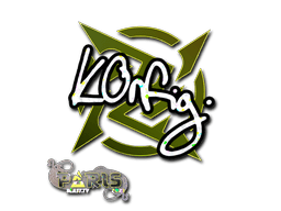 Sticker | k0nfig (Glitter) | Paris 2023