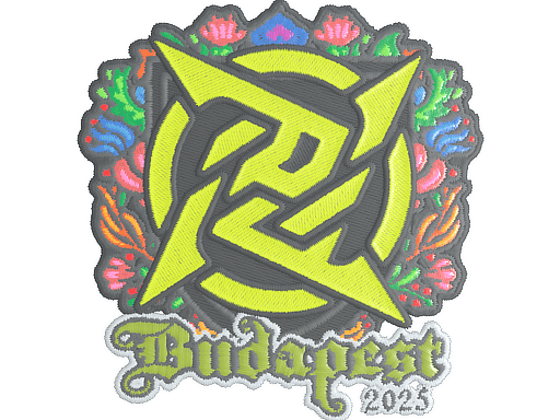 Sticker | Ninjas in Pyjamas (Embroidered) | Budapest 2025