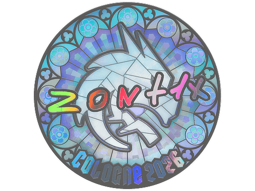 Sticker | zont1x (Holo) | Cologne 2026