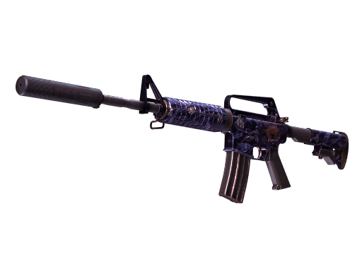 M4A1-S | Black Lotus (Battle-Scarred)