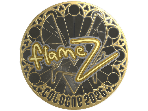 Sticker | FlameZ (Gold) | Cologne 2026