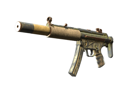 MP5-SD | Savannah Halftone (Battle-Scarred)